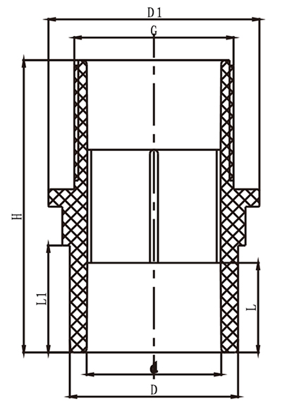 USG002 Flang Coupling