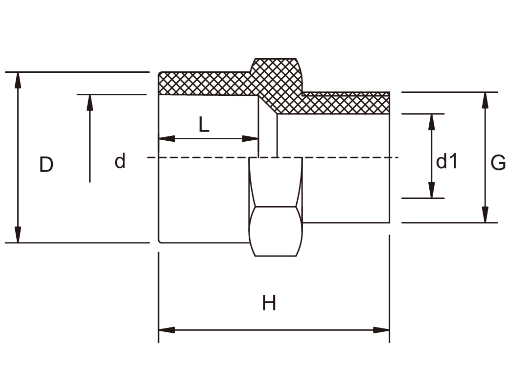 US012 Male Adaptor