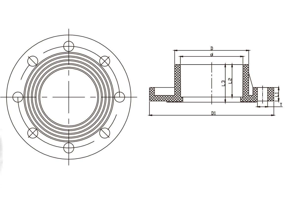 US015 TS Flange