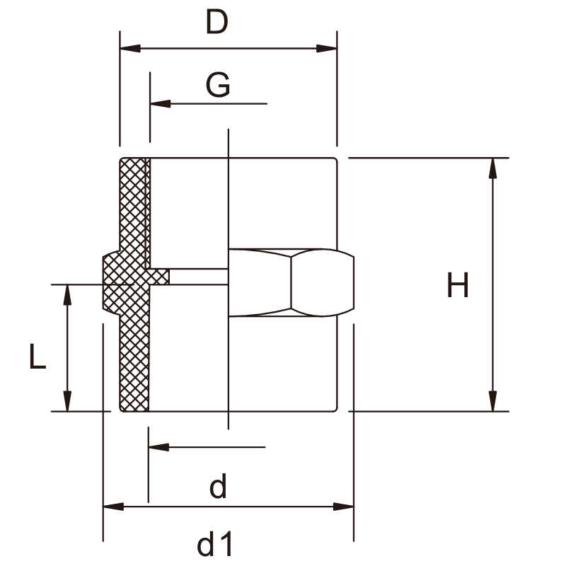 US011 Female Adaptor