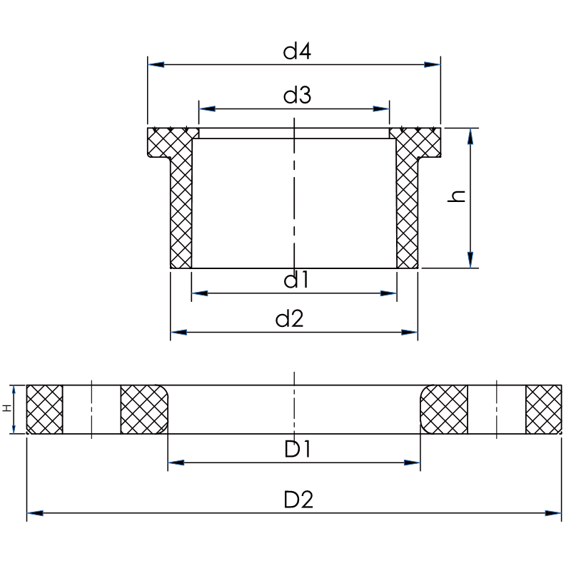 US013-014 Plane Flange