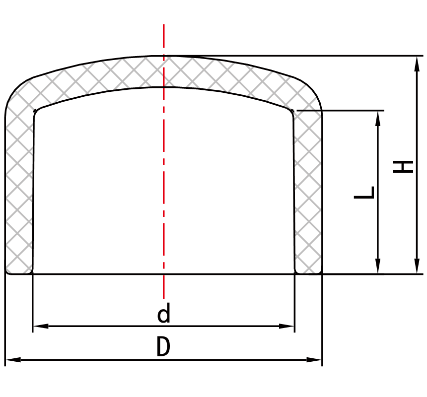 US6016 End Plug