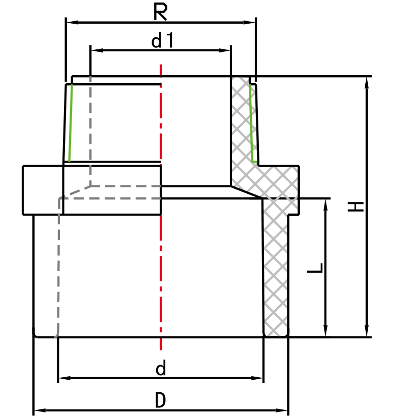 US6012 Male Adaptor