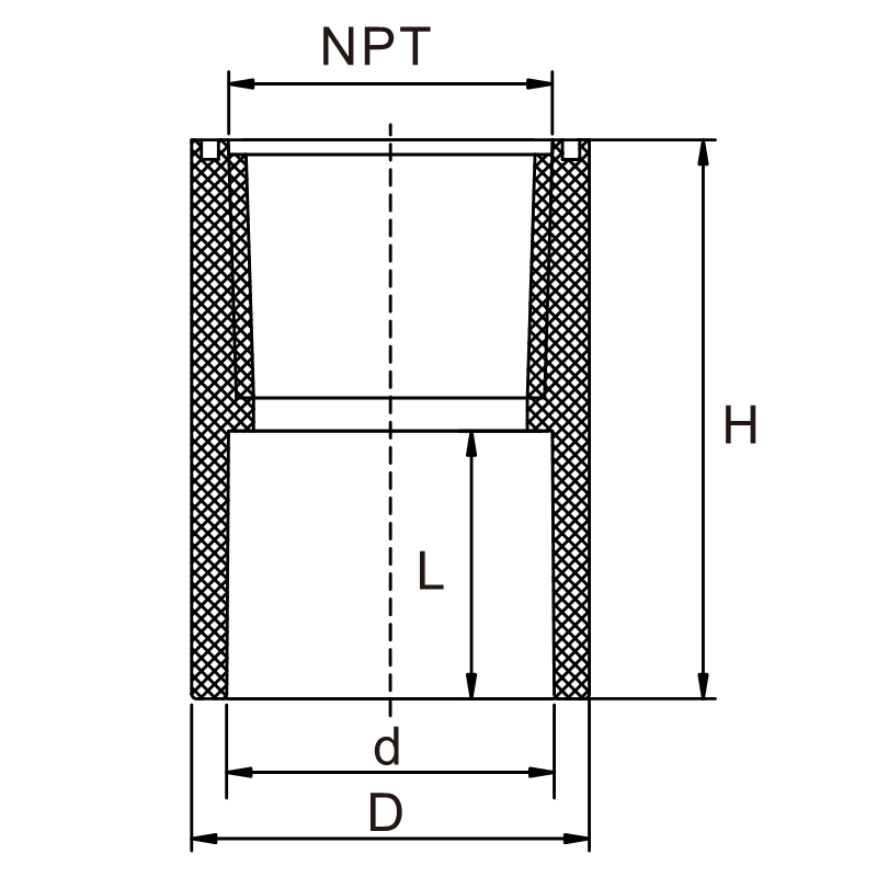 US8011 Female Adaptor