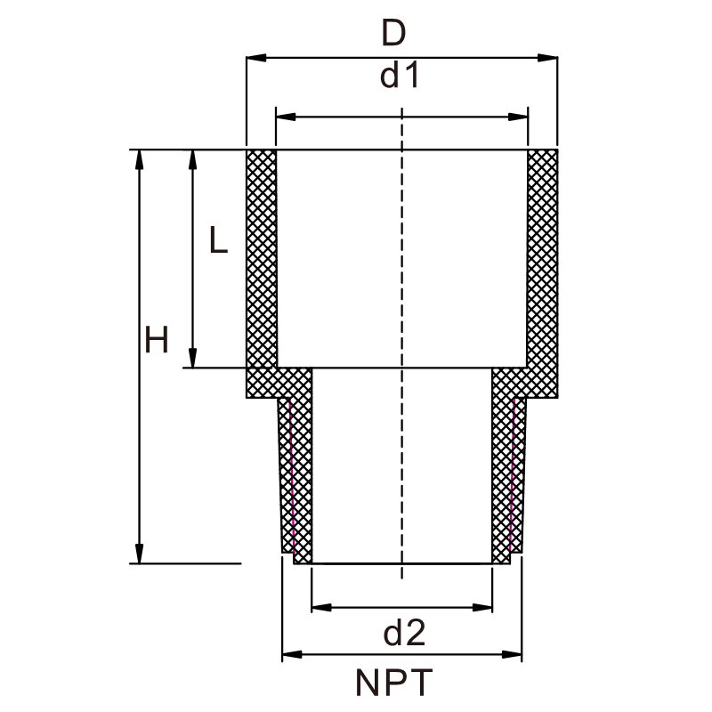 US8012 Male Adaptor