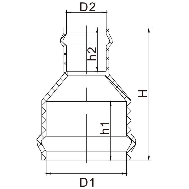 GP015 Two Faucet Reducer