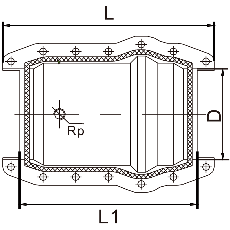 GP022 Saddle Pin Joint With Cooper Screw