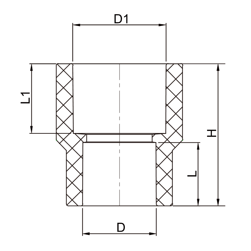 PESW007 Reducing Socket