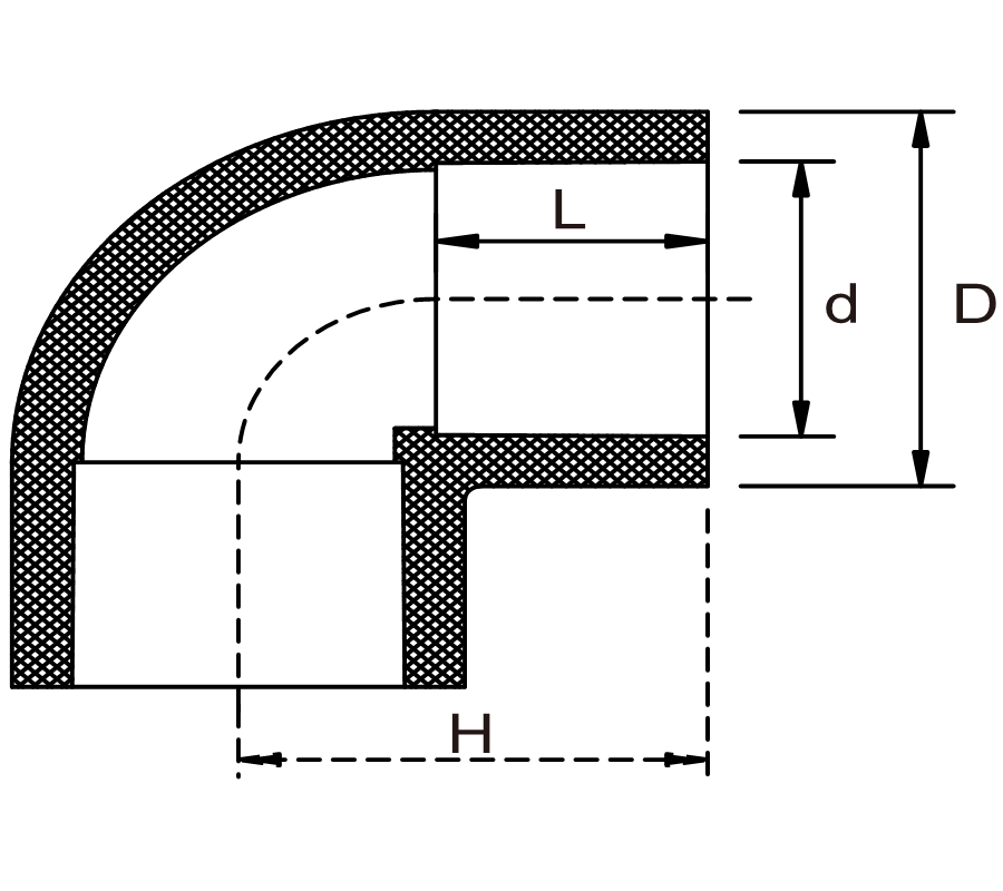 CP002 90° Elbow