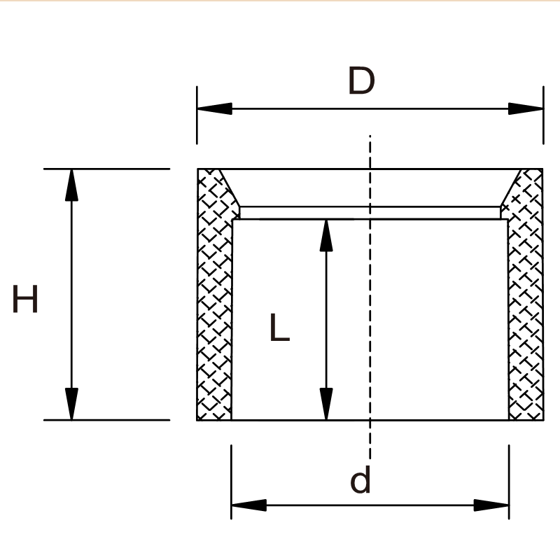 CP005 Short Reducing Bushes