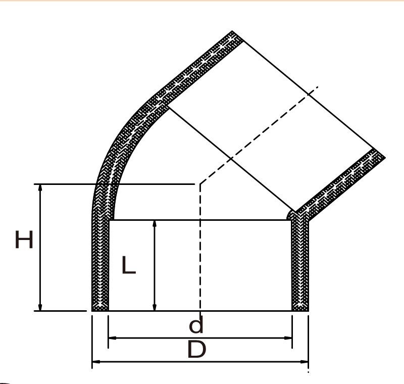 CP008 45° Elbow