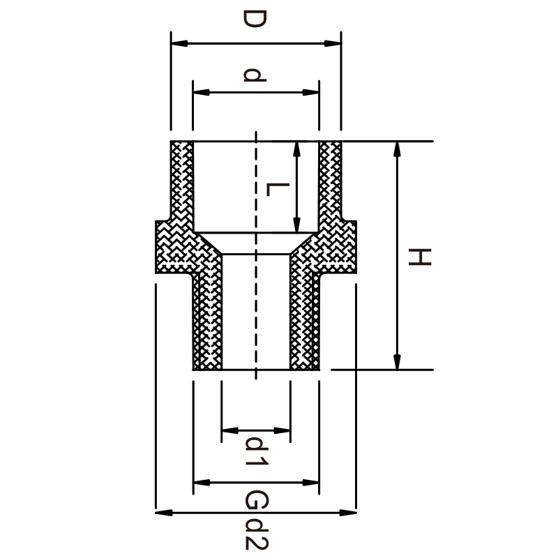 CP018 Male Adaptor