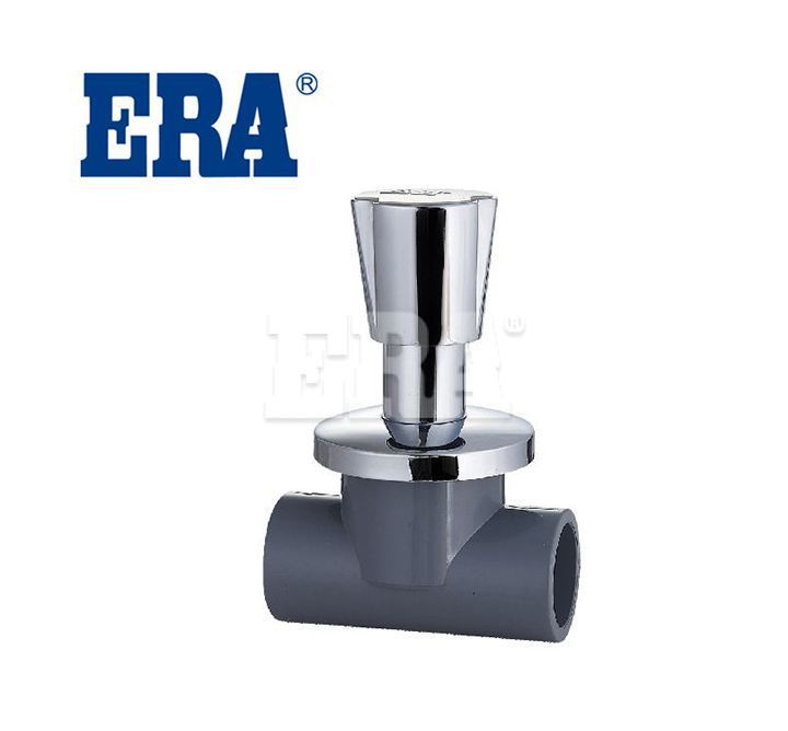 CPS013 CPVC Stop Valve with Chrome Handle,Type II SCH80 Standard