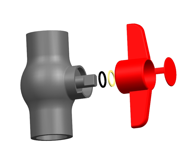 UCB04 Octangle Ball Valve