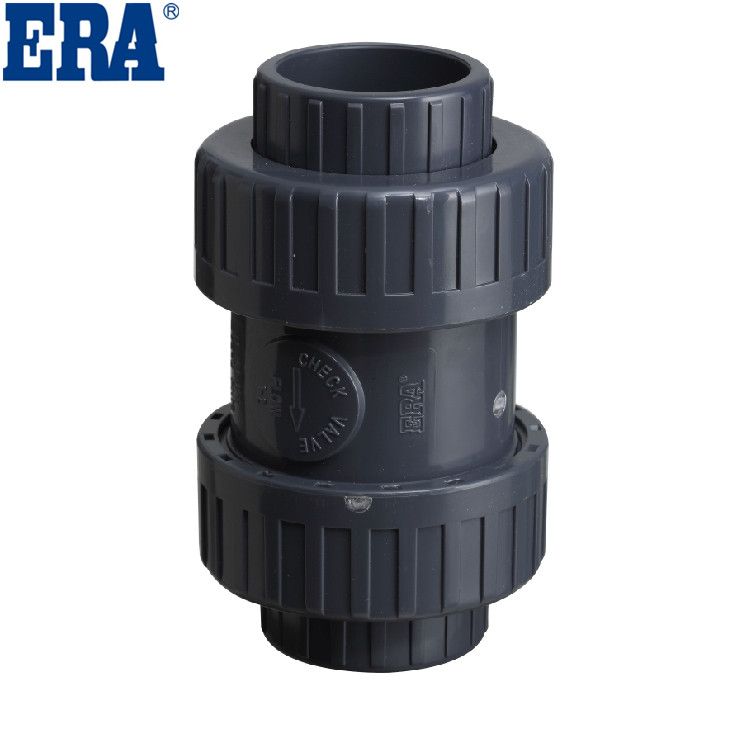 UTS01 PVC TRUE UNION SPRING CHECK VALVE