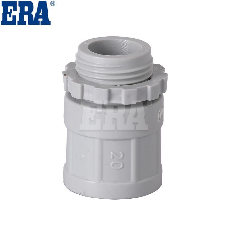 AED008 Conduit Adaptor With Lockring-Plain to Threaded