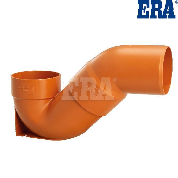 UDR005  WING P-TRAP+UDR003 450 ELBOW M/F (SPIGOT)