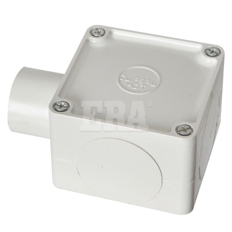 AED030 Square Junction Box With 1 Way