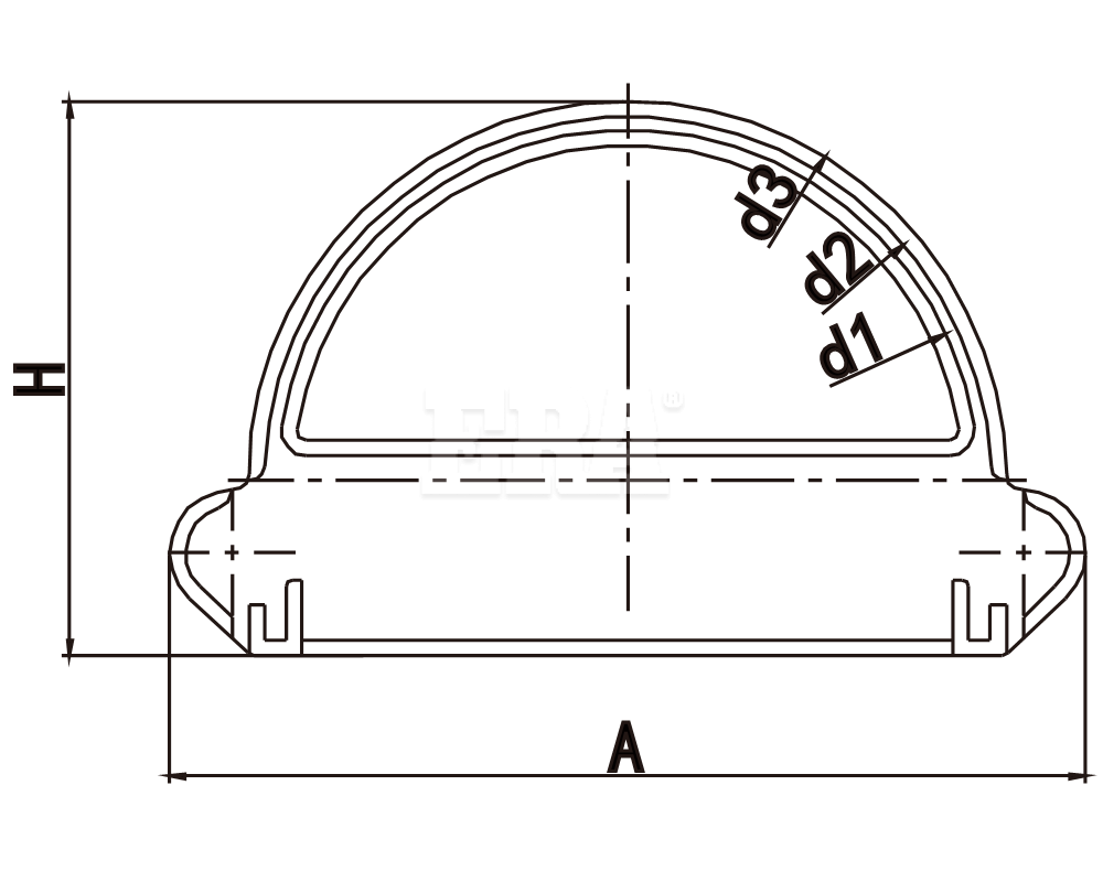 RWG005-1 End Cap Type II