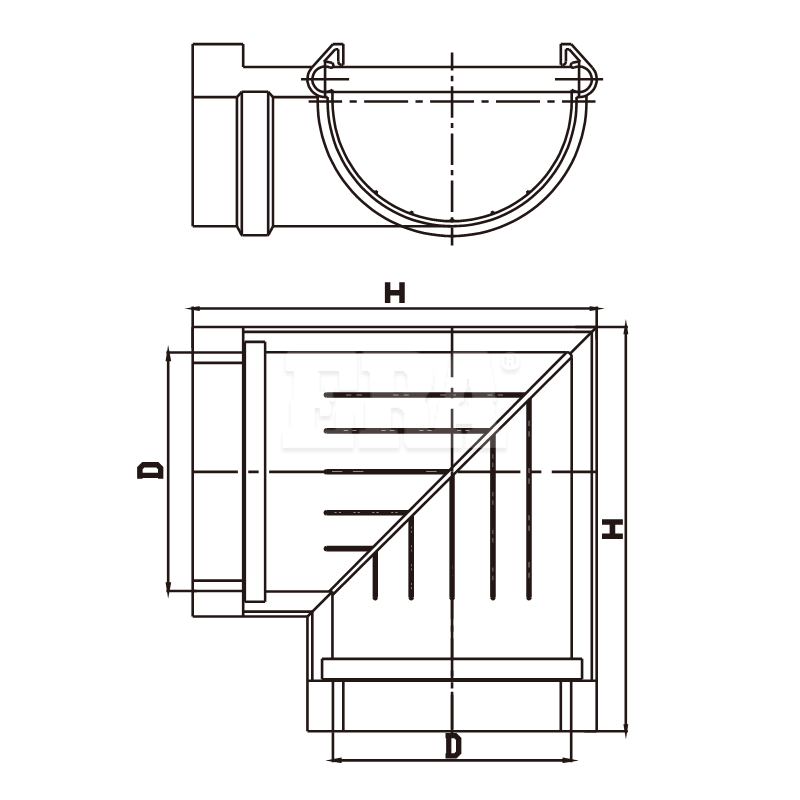 RWGS004 Angle Connector