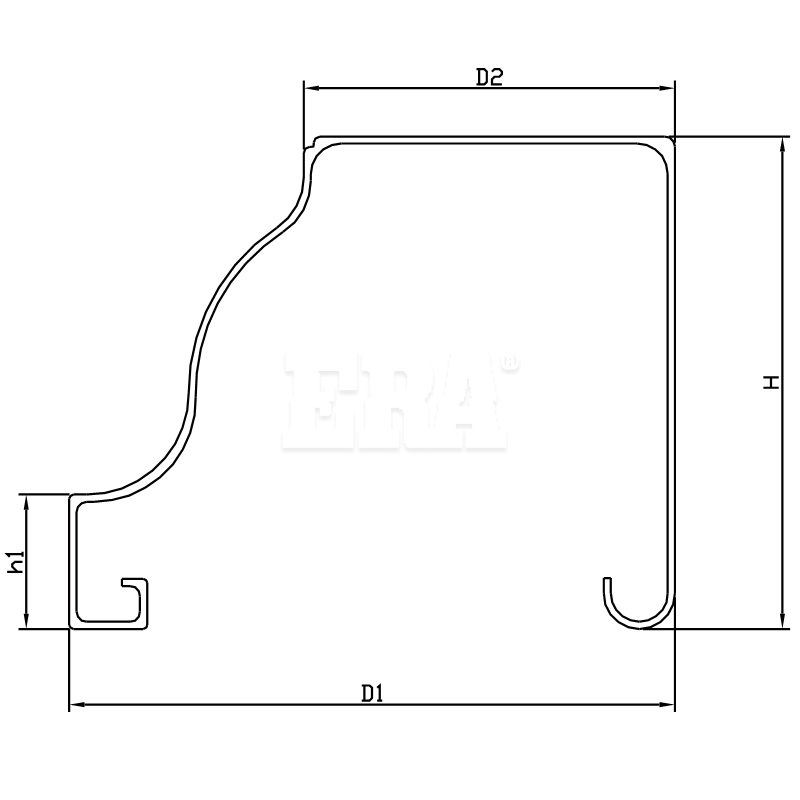 RWGA001 Rain Gutter