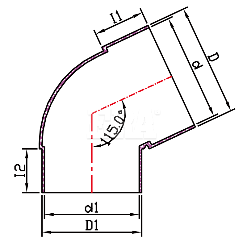 RWGA010 65° Diverter