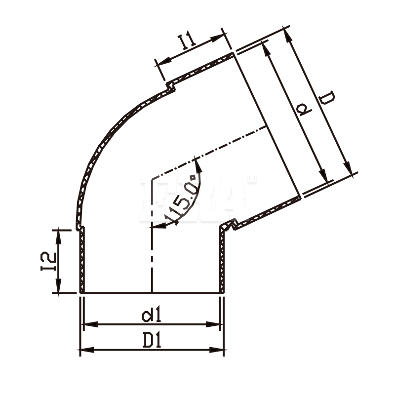 RWGA013 90° Elbow