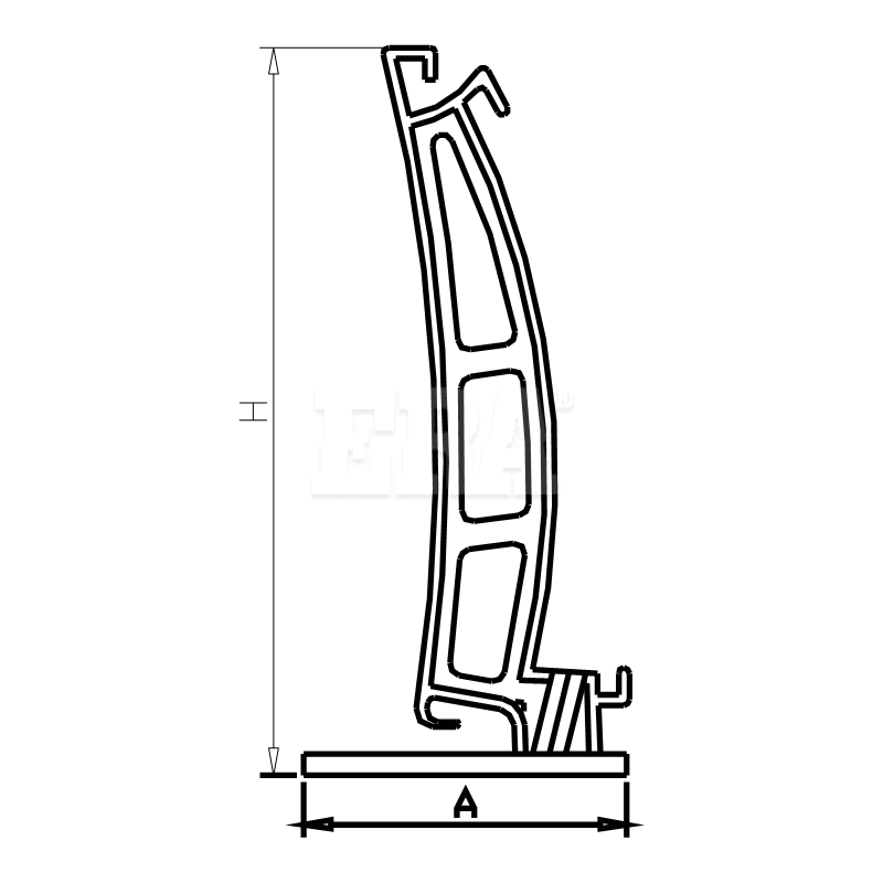 RWGA015 Gutter Hanger-Single Hole