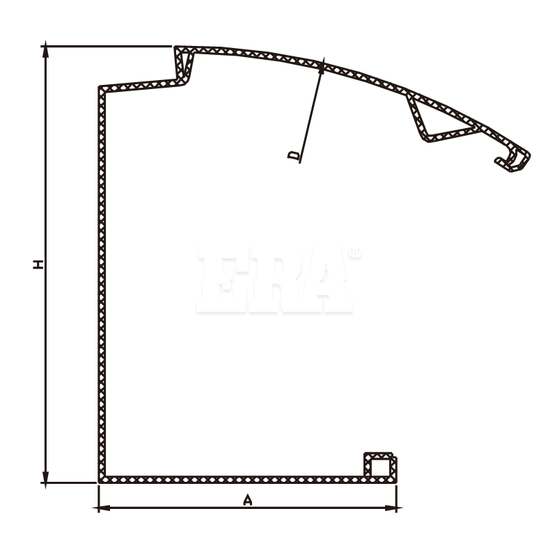 RWGB001 Rain Gutter