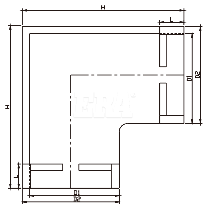 RWGB004-2 90° Outside Corner