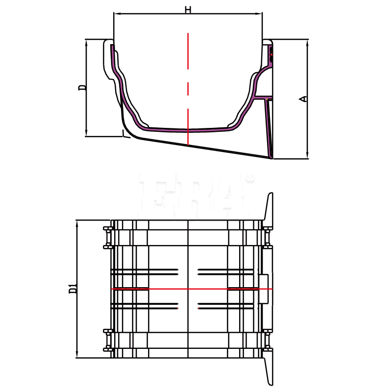 RWGF003 Square Coupling