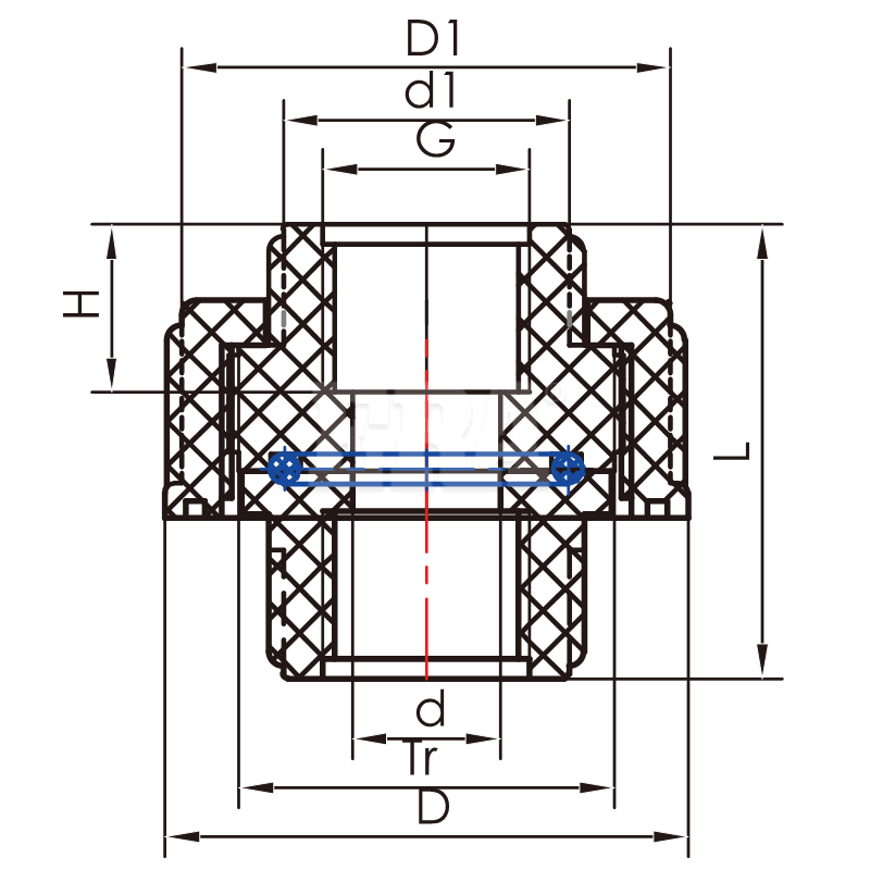 PEX006 Union