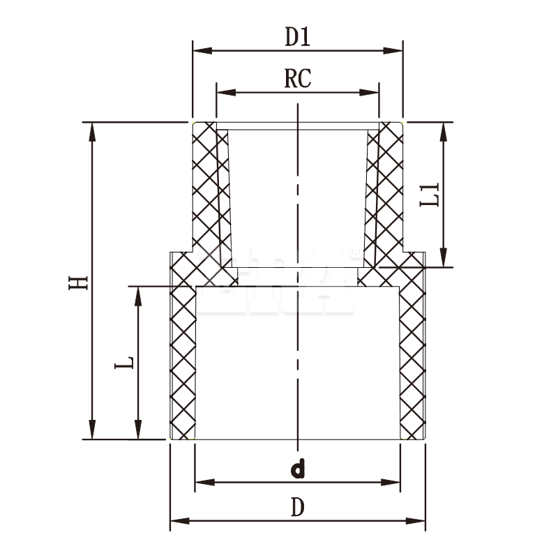 US4R01 Reducing Female Adaptor