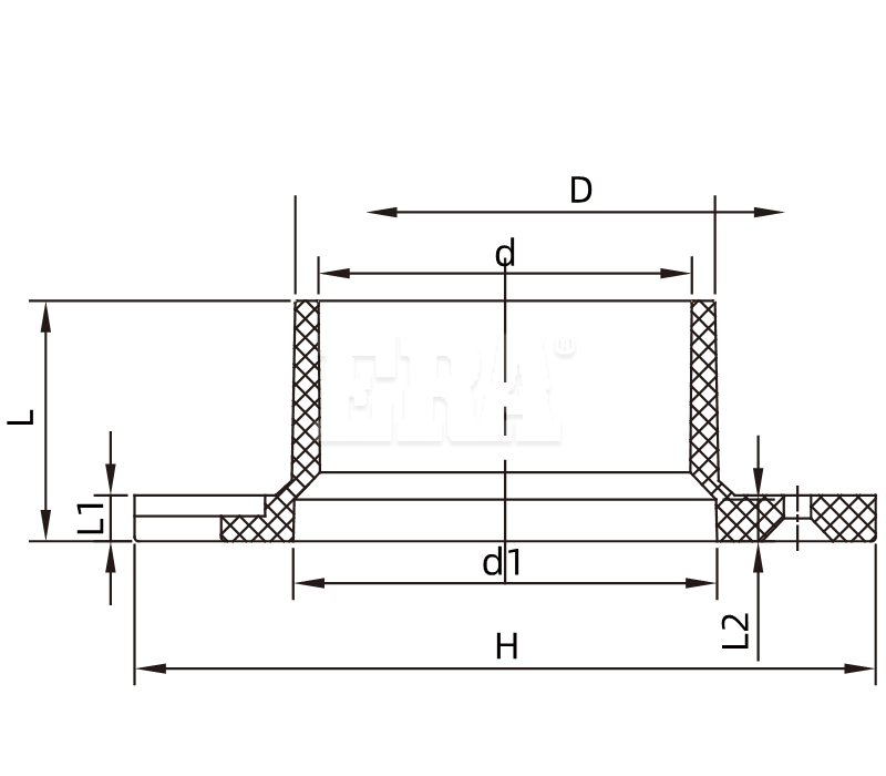 UDA020 Toilet Flange