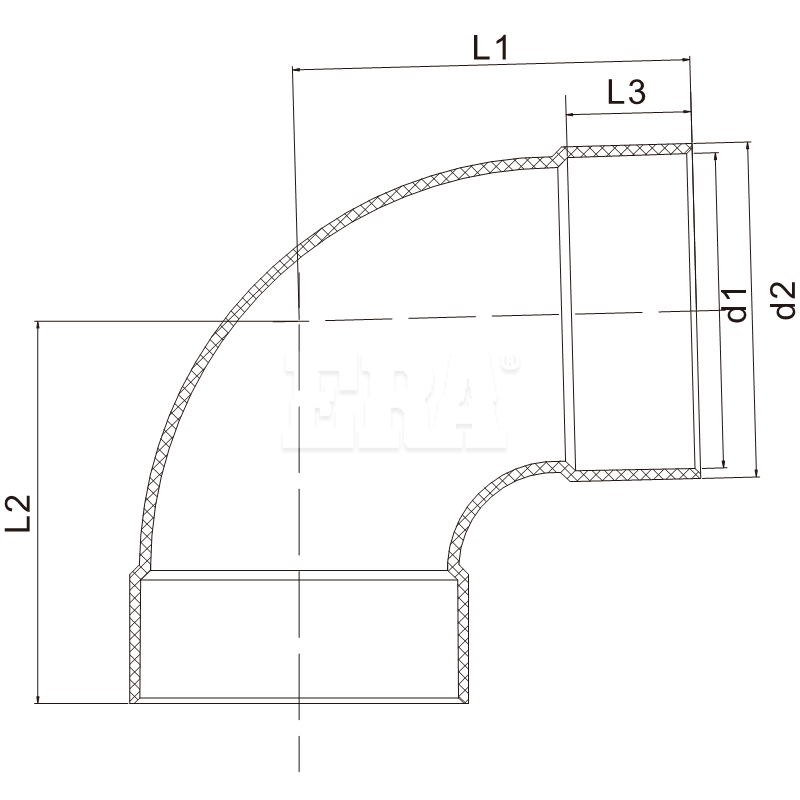 USCH002 90° Elbow