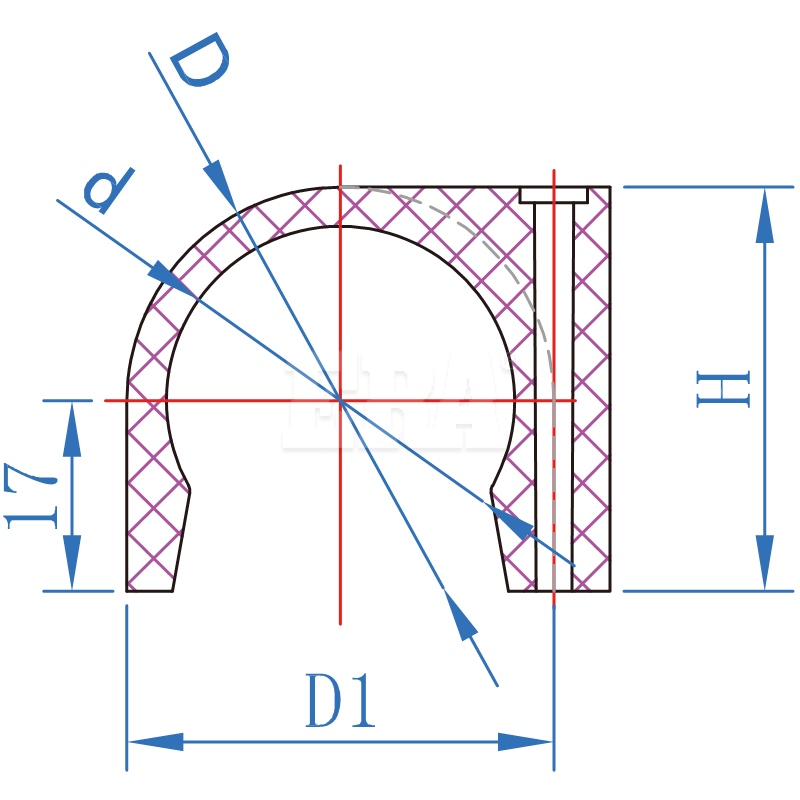 AED035 Clip With Nail