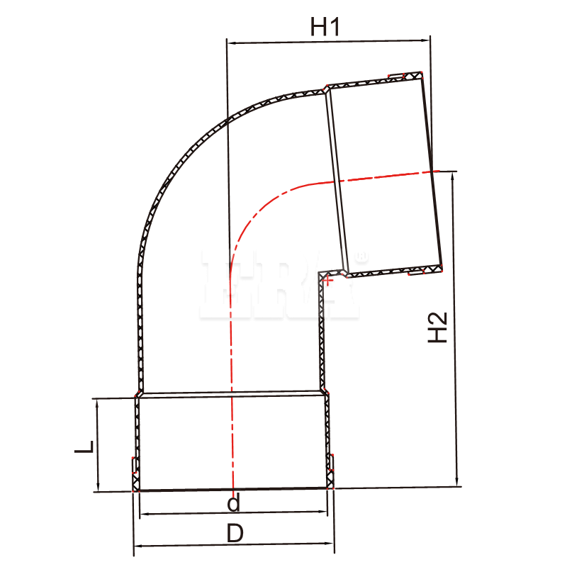 ASE03 95° Degree Elbow F F