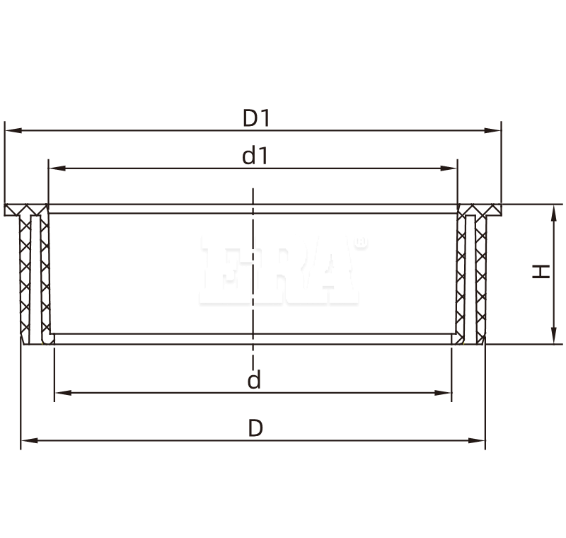 ASPR01 IN Pipe Reducer M/F